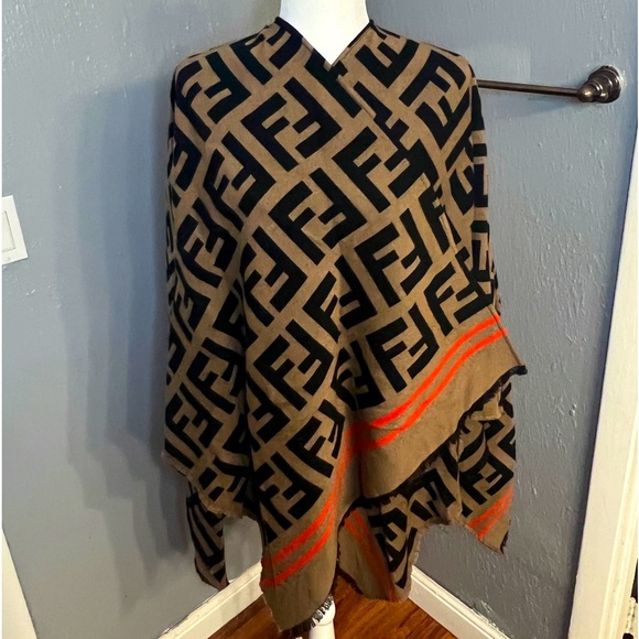 Fendi Jackets & Blazers - Fendi - FF Poncho